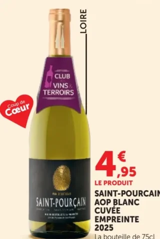 Saint-Pourçain AOP Blanc Cuvée Empreinte