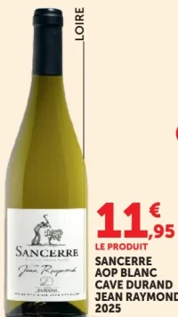 Sancerre AOP Blanc Cave Durand Jean Raymond