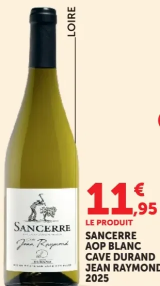Sancerre AOP Blanc Cave Durand Jean Raymond