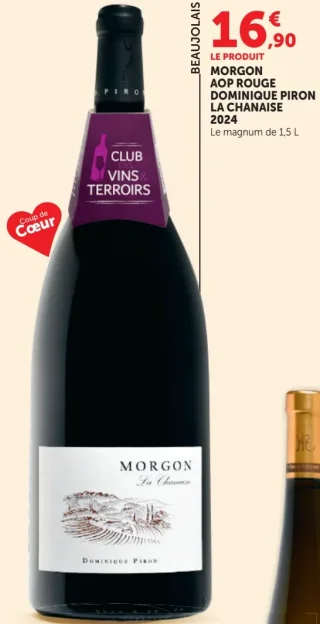 DOMINIQUE PIRON Morgon AOP Rouge La Chanaise 2024 Magnum