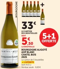 Bourgogne Aligoté AOP Blanc Chatel Buis