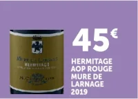 Vin rouge Hermitage AOP Mure de Larnage 2019