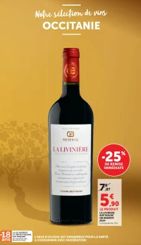 Gérard Bertrand La Livinière AOP Rouge GB Reserve 2024