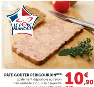 Pâté goût Périgourdin
