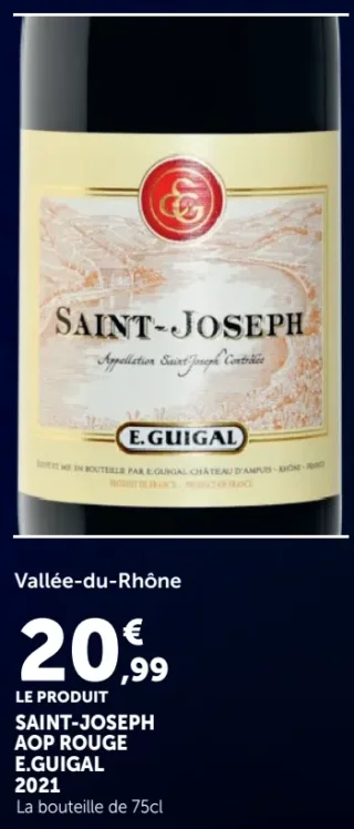 SAINT-JOSEPH AOP ROUGE E.GUIGAL 2021