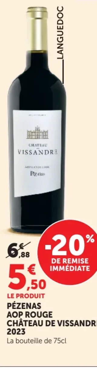 Château de Vissandre Pézenas AOP Rouge 2023