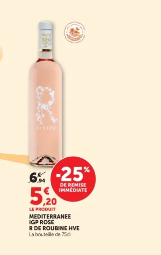 Mediterranee IGP Rose R de Roubine HVE
