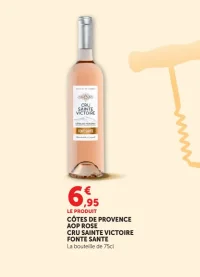 Côtes de Provence AOP Rose Cru Sainte Victoire Fonte Sante