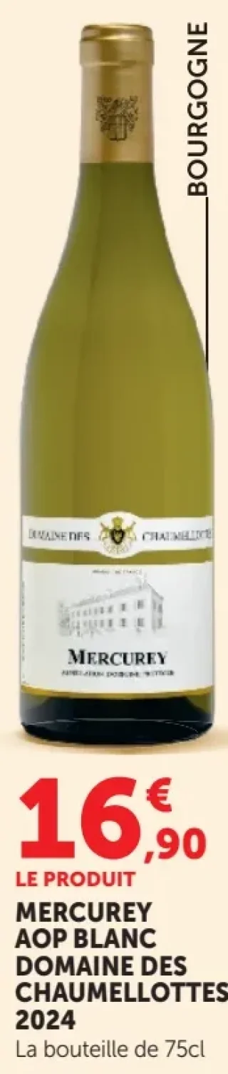 Domaine des Chaumellottes Mercurey AOP Blanc 2024