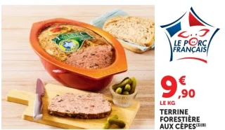 Terrine forestière aux cèpes