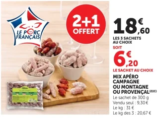 Mix apéro Campagne ou Montagne ou Provençal