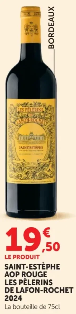 SAINT-ESTÈPHE AOP ROUGE LES PÈLERINS DE LAFON-ROCHET 2024