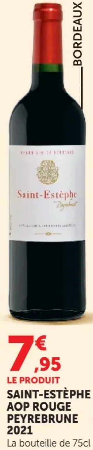 SAINT-ESTÈPHE AOP ROUGE PEYREBRUNE 2021