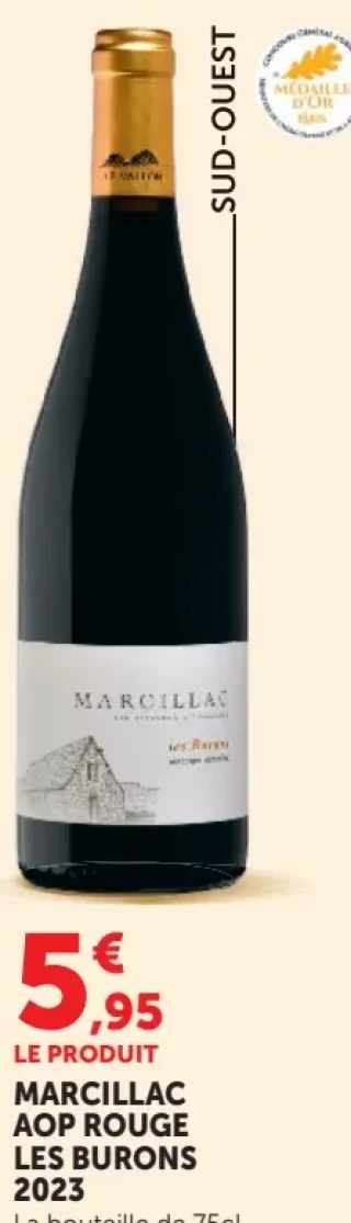 Marcillac AOP Rouge Les Burons 2023