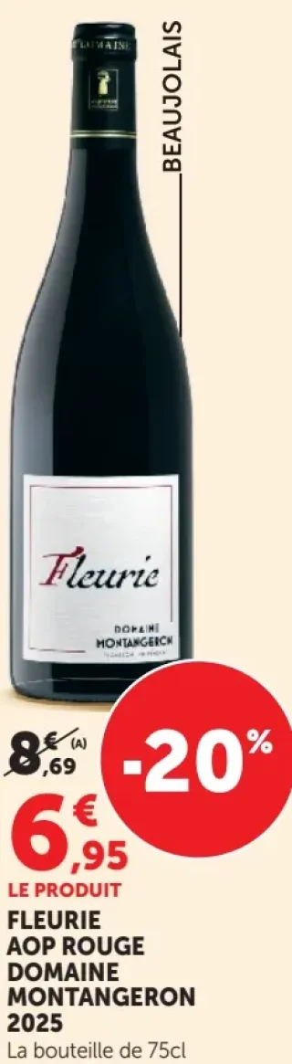 Fleurie AOP Rouge Domaine Montangeron 2025