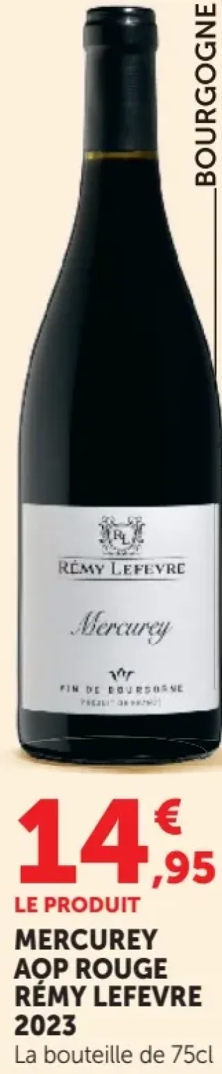MERCUREY AOP ROUGE RÉMY LEFEVRE 2023