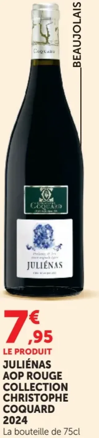 Juliénas AOP Rouge Collection Christophe Coquard 2024