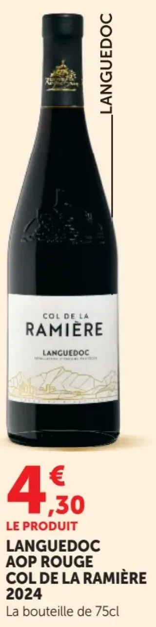 Languedoc AOP Rouge Col de la Ramière 2024