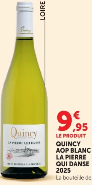 Quincy AOP Blanc La Pierre Qui Danse 2025