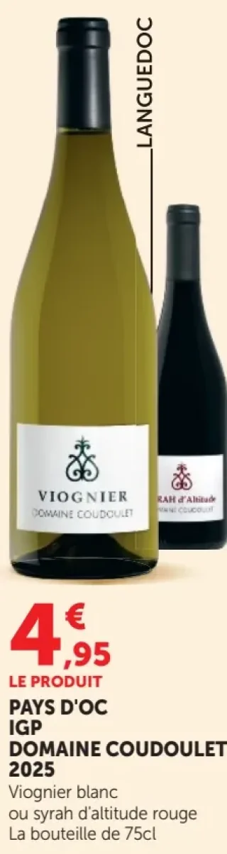 Pays d'Oc IGP Domaine Coudoulet 2025
