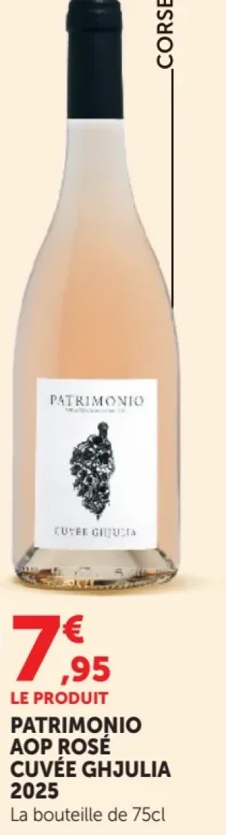 Patrimonio AOP Rosé Cuvée Ghjulia 2025