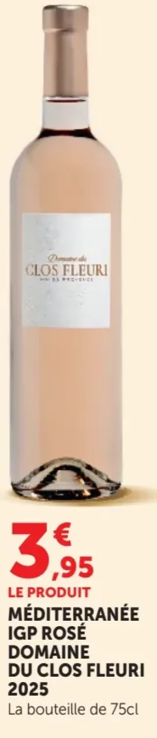 Méditerranée IGP Rosé Domaine du Clos Fleuri 2025