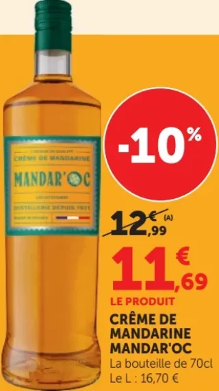 Crème de Mandarine Mandar'oc