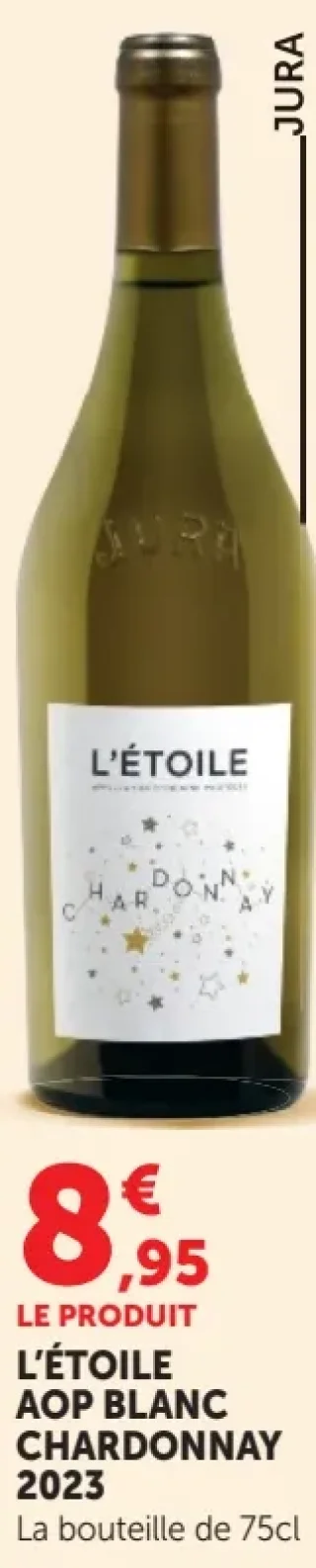 L'Étoile AOP Blanc Chardonnay 2023
