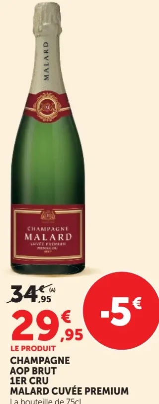 Champagne AOP Brut 1er Cru Malard Cuvée Premium