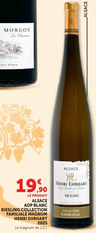 Alsace AOP Blanc Riesling Collection Familiale Magnum Henri Ehrhart 2025