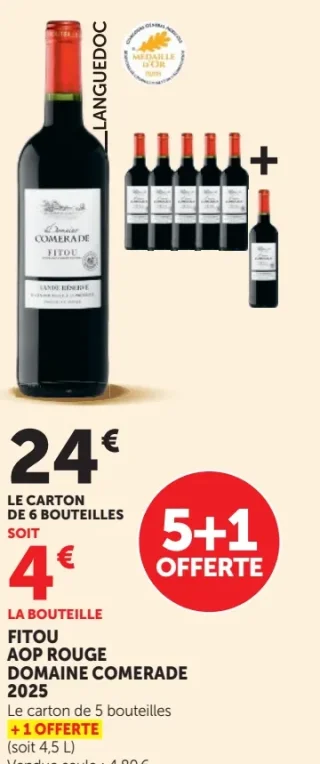 Fitou AOP Rouge Domaine Comerade 2025