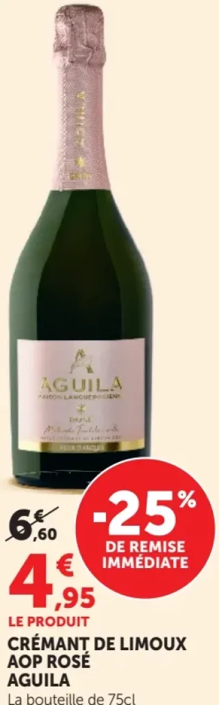CRÉMANT DE LIMOUX AOP ROSÉ AGUILA