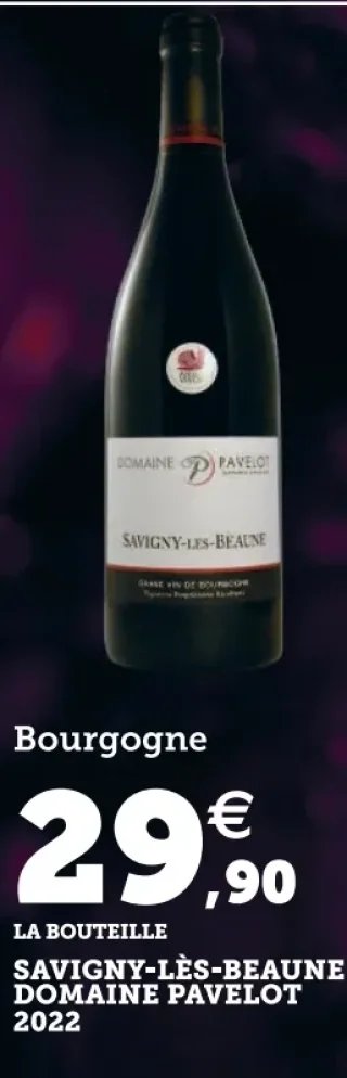 Bourgogne Savigny-lès-Beaune Domaine Pavelot 2022