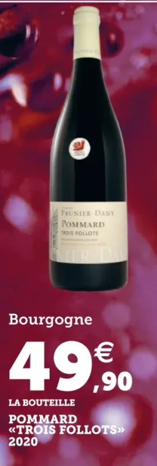 Bourgogne Pommard «Trois Follots» 2020