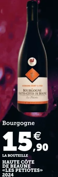 Bourgogne Domaine Remy & Fils Haute Côte de Beaune «Les Petiotes» 2024