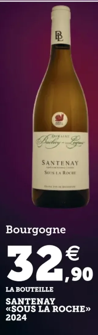 Bourgogne Santenay «Sous La Roche» 2024 Domaine Bachey-Legros