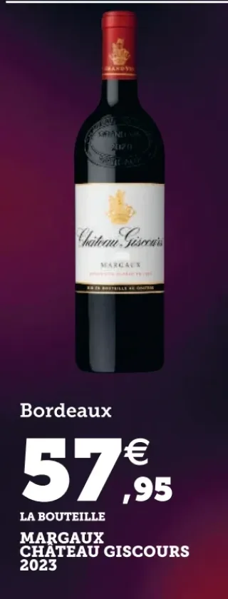 Margaux Château Giscours 2023