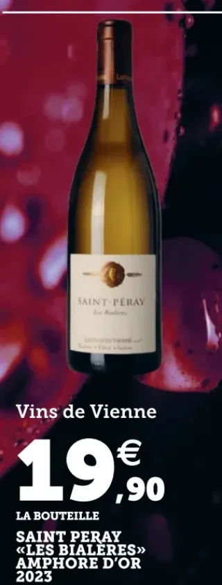 Vins de Vienne Saint-Péray «Les Bialères» Amphore d'Or 2023