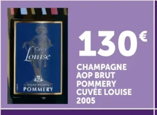 Champagne AOP Brut Pommery Cuvée Louise 2005