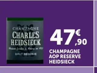 Champagne AOP Reserve Charles Heidsieck