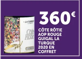 Côte Rôtie AOP Rouge Guigal La Turque 2020 En Coffret
