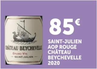 Saint-Julien AOP Rouge Château Beychevelle 2020
