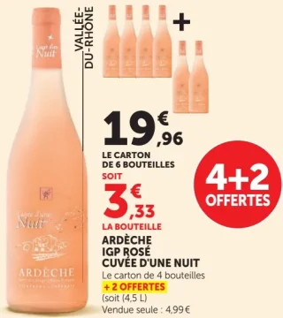 Ardèche IGP Rosé Cuvée d'une Nuit
