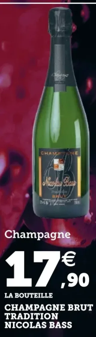 Champagne Brut Tradition Nicolas Bass