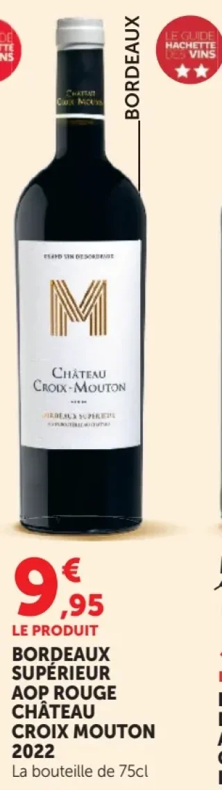 Château Croix Mouton 2022 Bordeaux Supérieur AOP Rouge