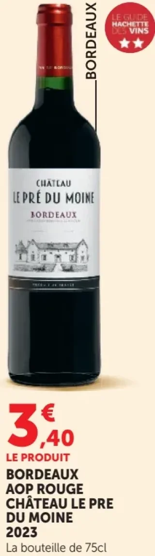Château Le Pré du Moine 2023 Bordeaux AOP Rouge