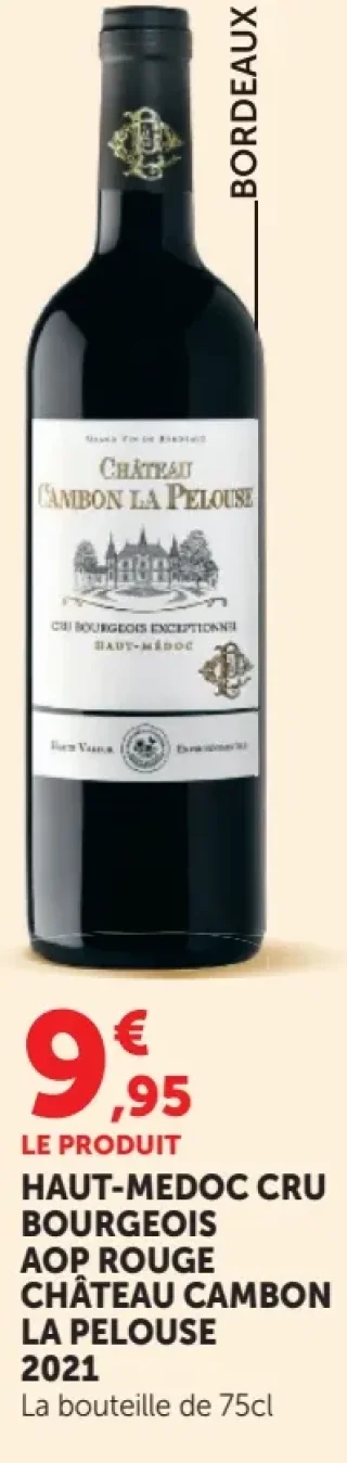 Château Cambon La Pelouse Haut-Médoc Cru Bourgeois AOP Rouge 2021