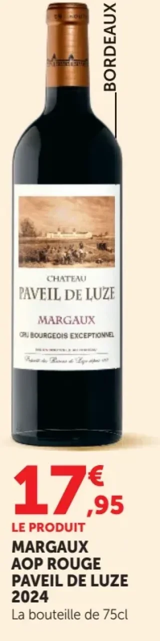 Château Paveil de Luze Margaux AOP Rouge 2024