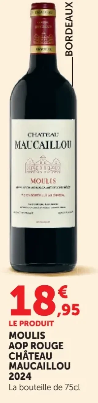 Château Maucaillou Moulis AOP Rouge 2024