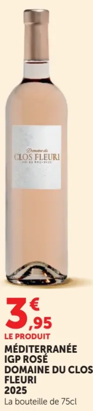 Méditerranée IGP Rosé Domaine du Clos Fleuri 2025